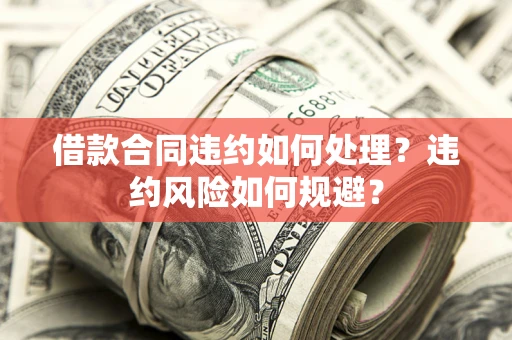 北京借款合同违约如何处理？违约风险如何规避？