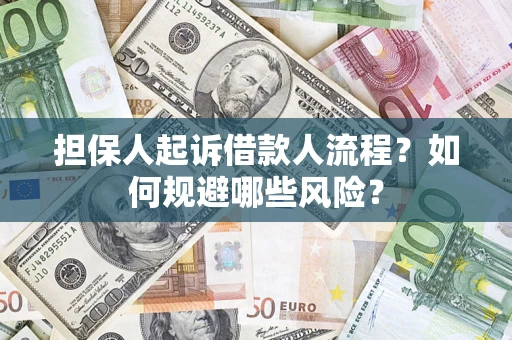 北京担保人起诉借款人流程？如何规避哪些风险？
