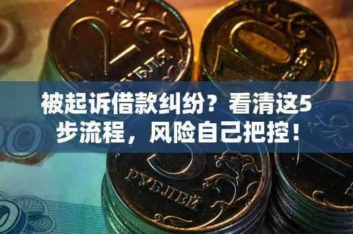 北京被起诉借款纠纷？看清这5步流程，风险自己把控！