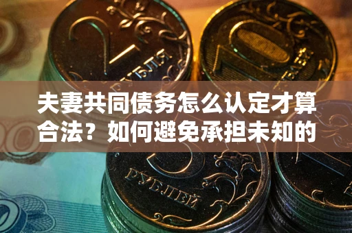 北京夫妻共同债务怎么认定才算合法？如何避免承担未知的债务风险？